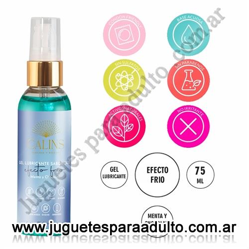 Aceites y lubricantes, , Gel Efecto Frio 75ml Calins Saborizado